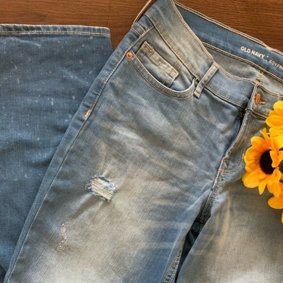 Old Navy Boyfriend Straight Jeans Size 2‎ - Picture 7 of 13